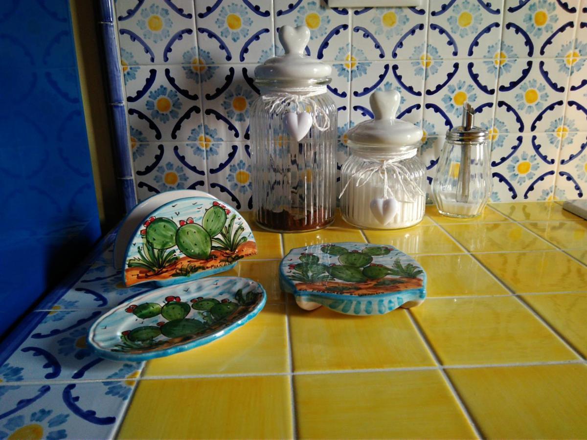 La Maiolica B&B Balestrate Bagian luar foto
